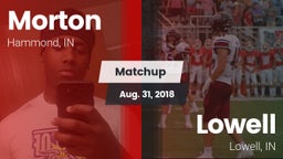 Matchup: Morton vs. Lowell  2018