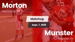 Matchup: Morton vs. Munster  2018