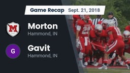 Recap: Morton  vs. Gavit  2018