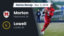 Recap: Morton  vs. Lowell  2018