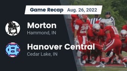 Recap: Morton  vs. Hanover Central  2022