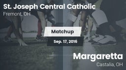 Matchup: St. Joe Ct Catholic vs. Margaretta  2016