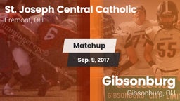 Matchup: St. Joe Ct Catholic vs. Gibsonburg  2017