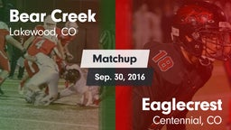 Matchup: Bear Creek High vs. Eaglecrest  2016