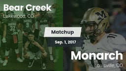 Matchup: Bear Creek High vs. Monarch  2017