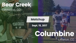 Matchup: Bear Creek High vs. Columbine  2017