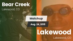Matchup: Bear Creek High vs. Lakewood  2018