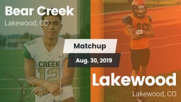 Matchup: Bear Creek High vs. Lakewood  2019