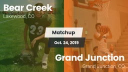Matchup: Bear Creek High vs. Grand Junction  2019