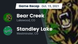 Recap: Bear Creek  vs. Standley Lake  2021