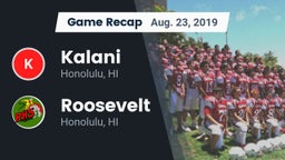 Recap: Kalani  vs. Roosevelt  2019