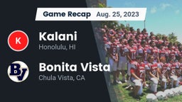 Recap: Kalani  vs. Bonita Vista  2023