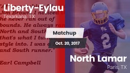 Matchup: Liberty-Eylau vs. North Lamar  2017