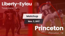 Matchup: Liberty-Eylau vs. Princeton  2017