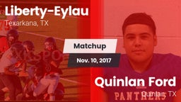 Matchup: Liberty-Eylau vs. Quinlan Ford  2017