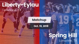 Matchup: Liberty-Eylau vs. Spring Hill  2018