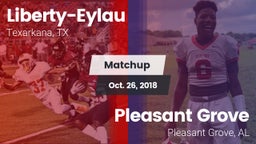 Matchup: Liberty-Eylau vs. Pleasant Grove  2018