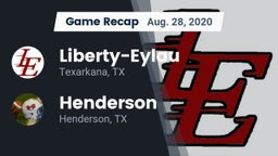 Recap: Liberty-Eylau  vs. Henderson  2020