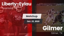 Matchup: Liberty-Eylau vs. Gilmer  2020