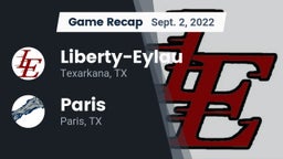 Recap: Liberty-Eylau  vs. Paris  2022