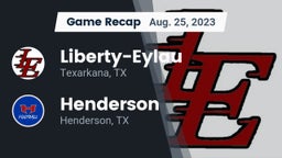 Recap: Liberty-Eylau  vs. Henderson  2023