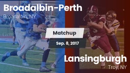 Matchup: Broadalbin-Perth vs. Lansingburgh  2017