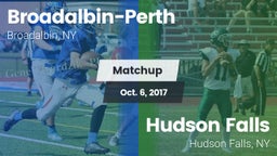 Matchup: Broadalbin-Perth vs. Hudson Falls  2017