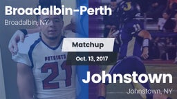 Matchup: Broadalbin-Perth vs. Johnstown  2017