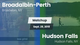 Matchup: Broadalbin-Perth vs. Hudson Falls  2018
