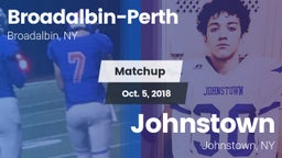Matchup: Broadalbin-Perth vs. Johnstown  2018