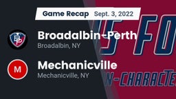 Recap: Broadalbin-Perth  vs. Mechanicville  2022