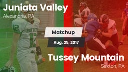 Matchup: Juniata Valley vs. Tussey Mountain  2017