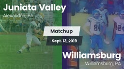 Matchup: Juniata Valley vs. Williamsburg  2019