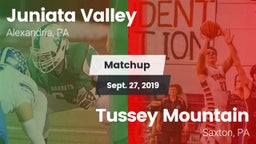 Matchup: Juniata Valley vs. Tussey Mountain  2019
