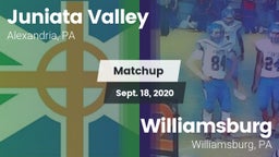 Matchup: Juniata Valley vs. Williamsburg  2020