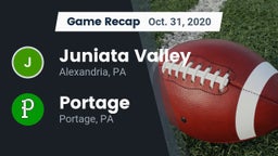 Recap: Juniata Valley  vs. Portage  2020