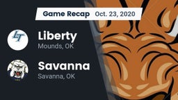 Recap: Liberty  vs. Savanna  2020