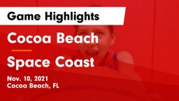 Cocoa Beach  vs Space Coast  Game Highlights - Nov. 10, 2021