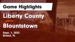 Liberty County  vs Blountstown  Game Highlights - Sept. 1, 2022