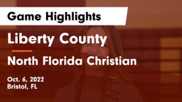 Liberty County  vs North Florida Christian Game Highlights - Oct. 6, 2022