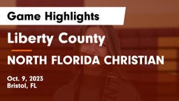 Liberty County  vs NORTH FLORIDA CHRISTIAN Game Highlights - Oct. 9, 2023