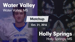 Matchup: Water Valley vs. Holly Springs  2016