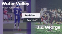 Matchup: Water Valley vs. J.Z. George  2017