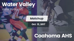 Matchup: Water Valley vs. Coahoma AHS 2017