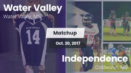 Matchup: Water Valley vs. Independence  2017