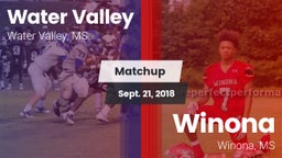 Matchup: Water Valley vs. Winona  2018