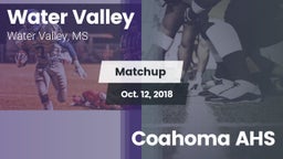Matchup: Water Valley vs. Coahoma AHS 2018