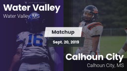 Matchup: Water Valley vs. Calhoun City  2019