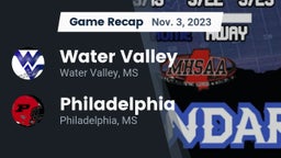Recap: Water Valley  vs. Philadelphia  2023