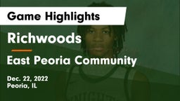 Richwoods  vs East Peoria Community  Game Highlights - Dec. 22, 2022